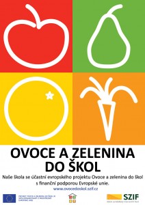 Od září jsme zapojeni do projektu „OVOCE A ZELENINA DO ŠKOL“
