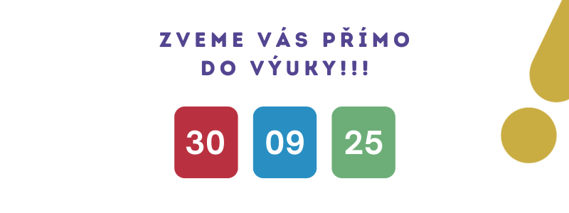 Zveme vás přímo do výuky